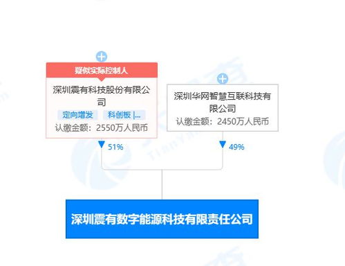 震有科技投资新设数字能源科技公司，经营范围涵盖储能技术服务与技术运营